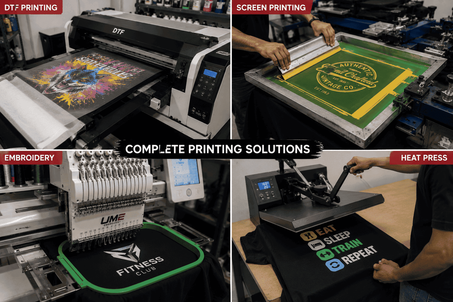Best T Shirt Printing Services in Delhi by Mikku Print with advanced custom tshirt printing machine
