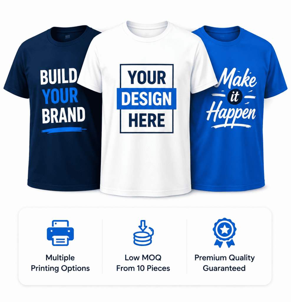 Custom T-shirt Printing in Delhi